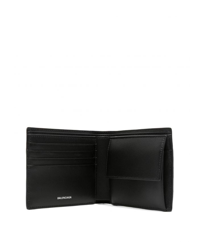 Balenciaga - bi-fold leather wallet