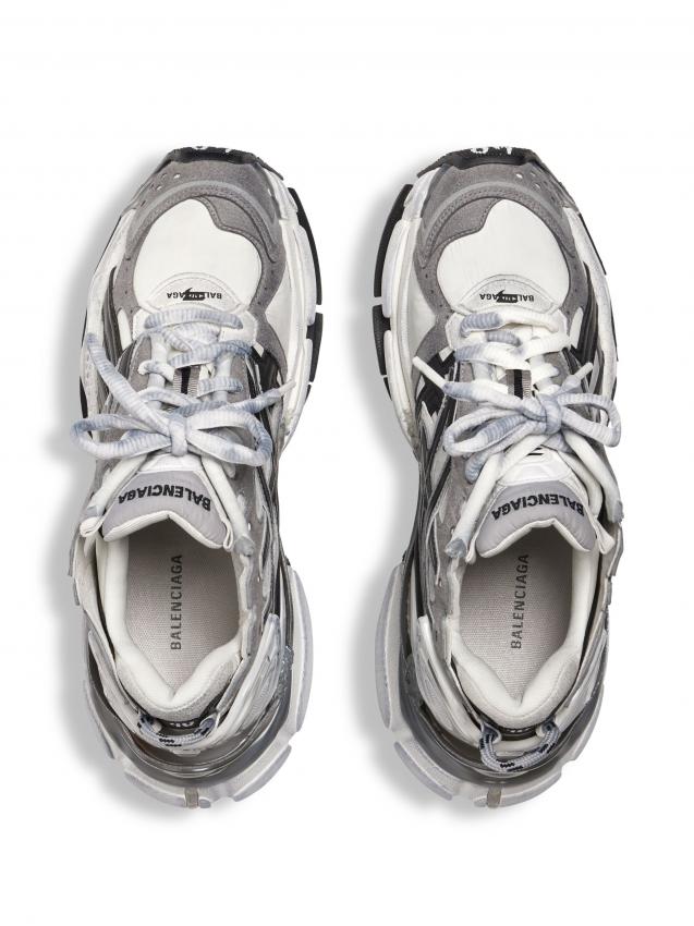 Balenciaga - Runner panelled sneakers