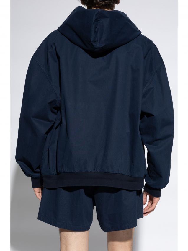 Balenciaga - zip-up cotton hoodie