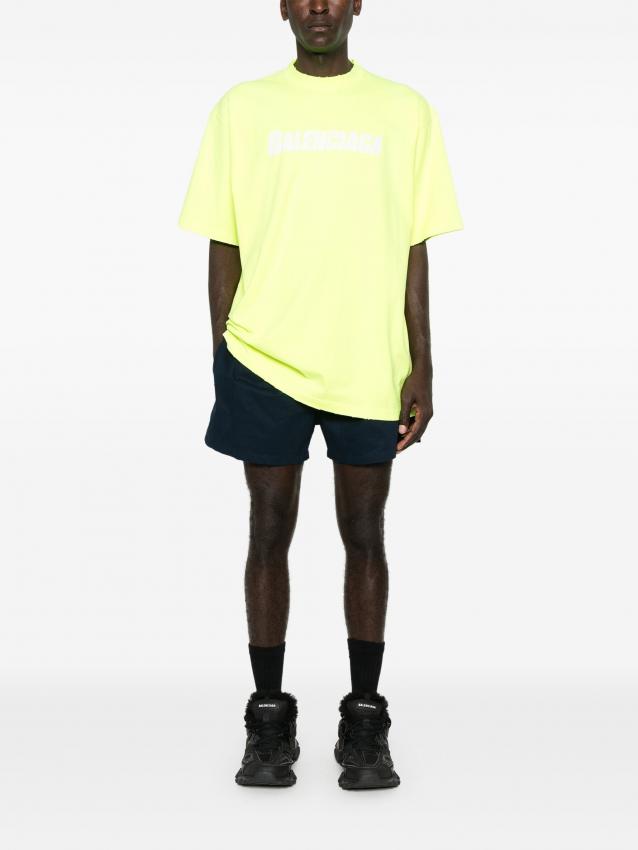 Balenciaga - elasticated-waist cotton shorts