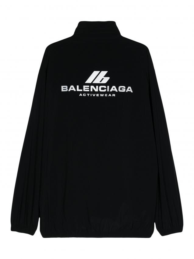 Balenciaga - logo-print track jacket