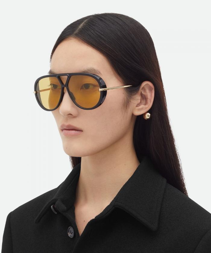 Bottega Veneta - Drop Aviator Sunglasses