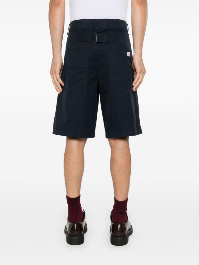 Bottega Veneta - logo-patch shorts