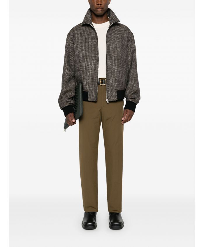 Bottega Veneta - waffle-knit crew-neck jumper