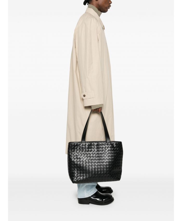 Bottega Veneta - small Intrecciato leather tote bag