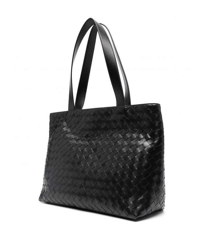 Bottega Veneta - small Intrecciato leather tote bag