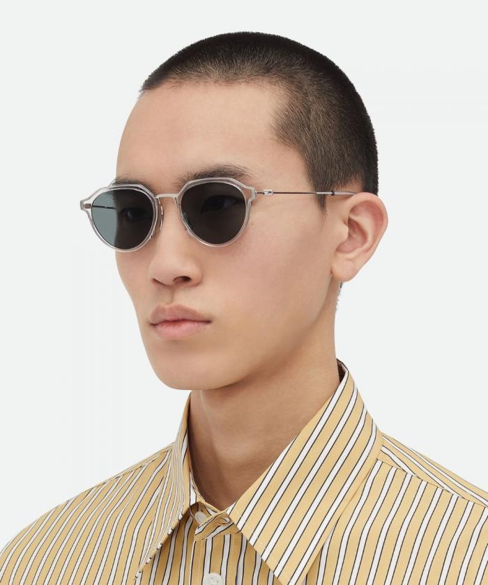 Bottega Veneta Eyewear - Ultrathin Panthos Sunglasses