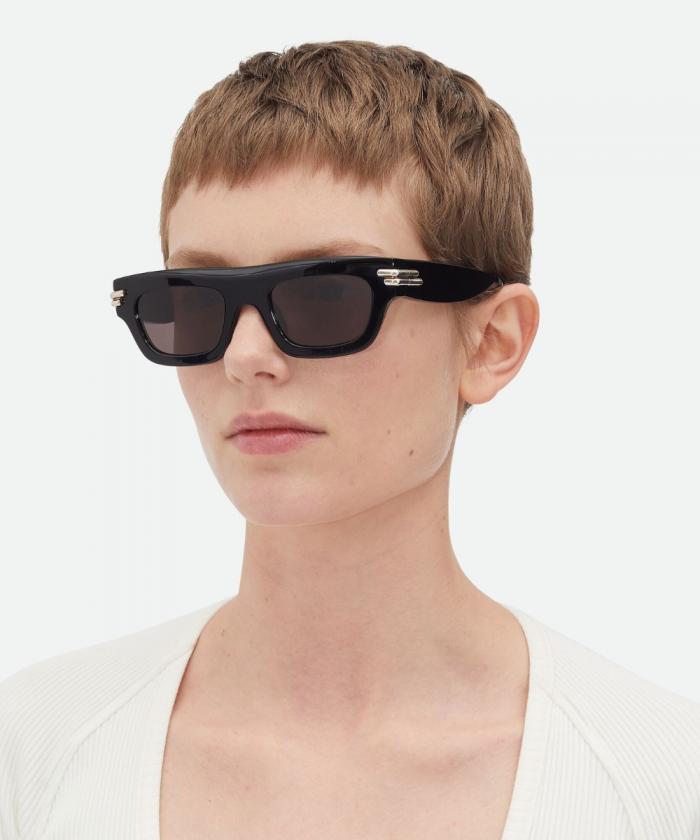 Bottega Veneta - Mitre Square Sunglasses