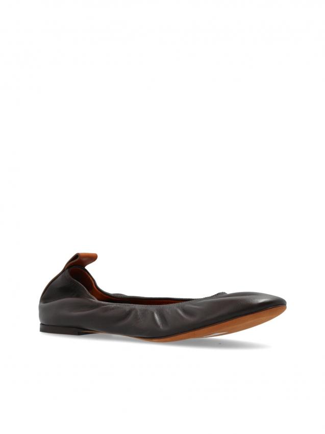 Lanvin - leather ballerina shoes