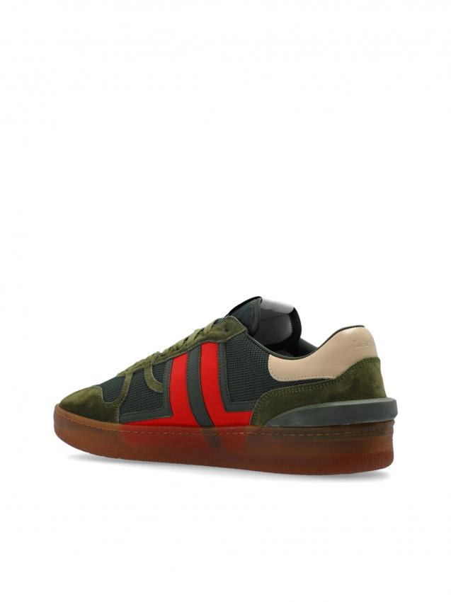 Lanvin - Clay panelled sneakers