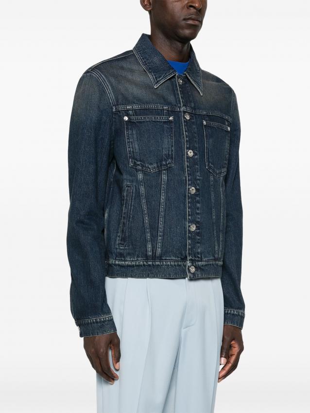 Lanvin - logo-patch jacket