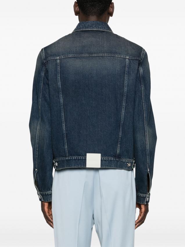 Lanvin - logo-patch jacket