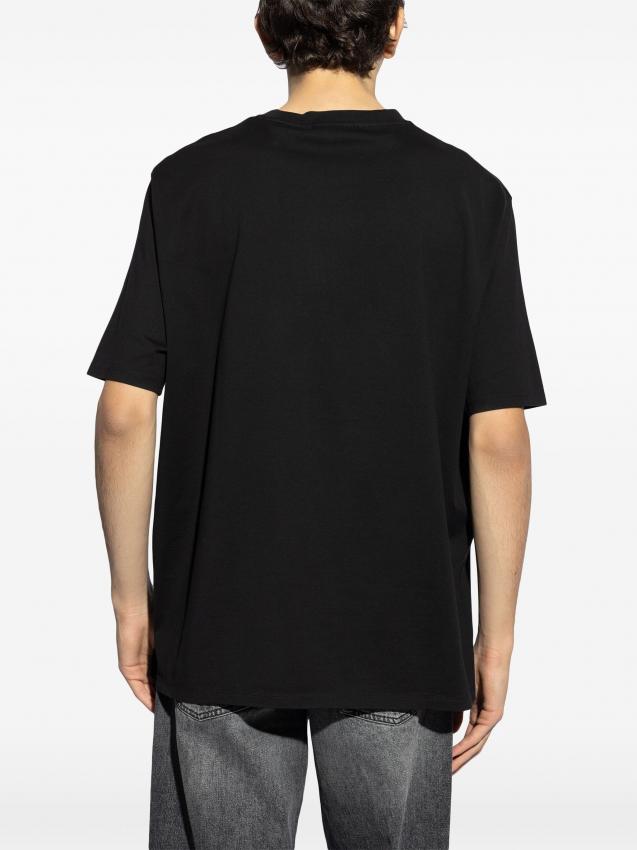 Lanvin - appliquè-logo cotton T-shirt