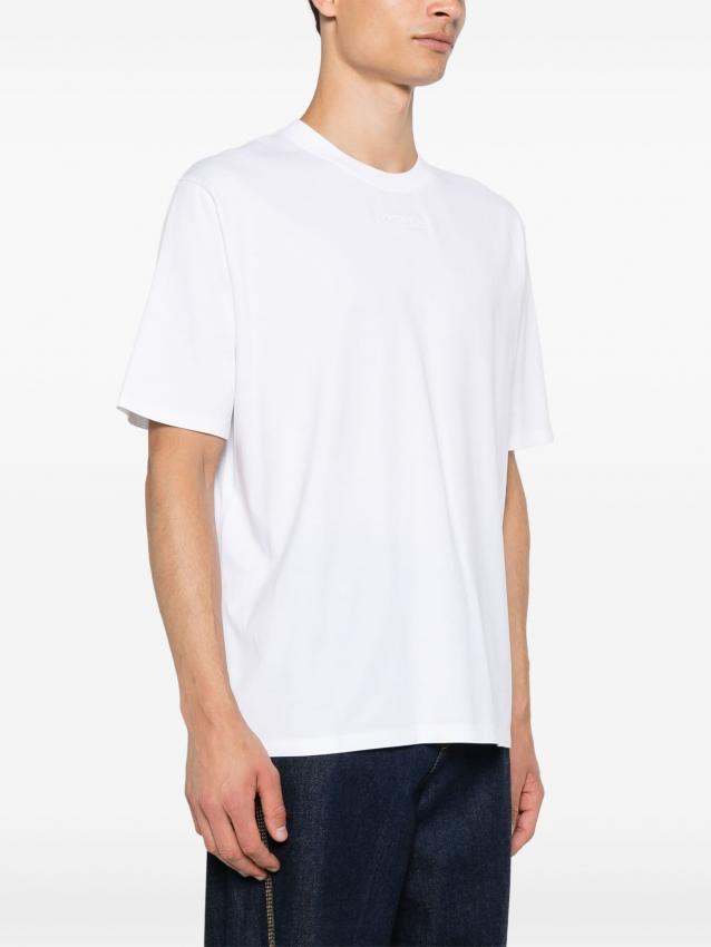 Lanvin - logo-embroidered T-shirt