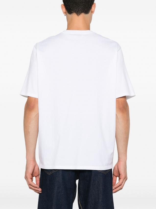 Lanvin - logo-embroidered T-shirt