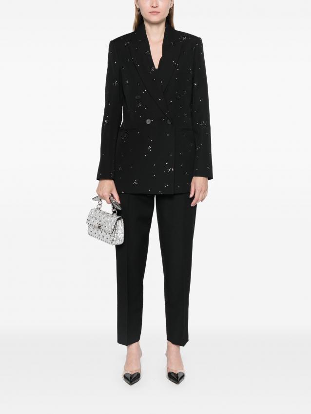 Lanvin - crystal-embellished blazer