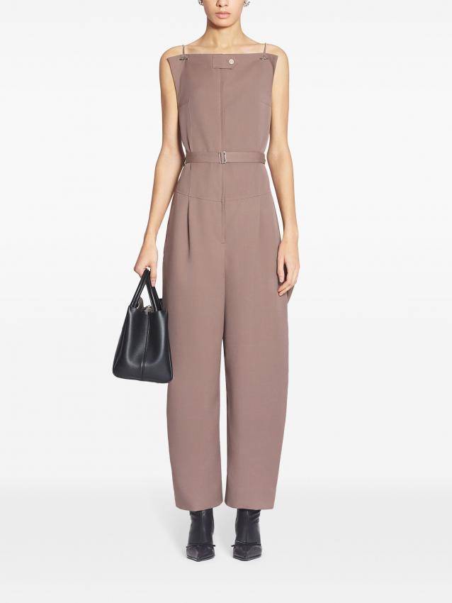 Lanvin - belted bustier jumpsuit