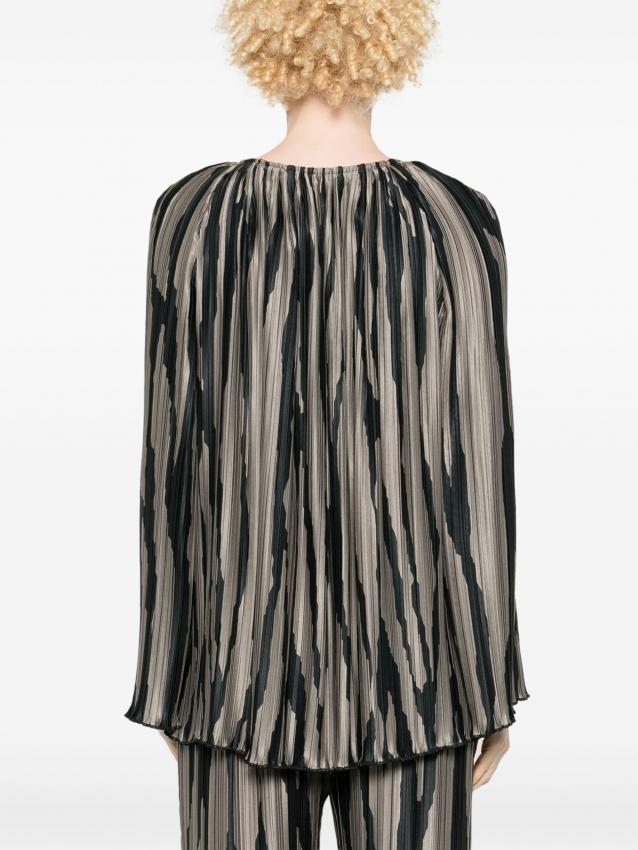 Lanvin - abstract-print blouse