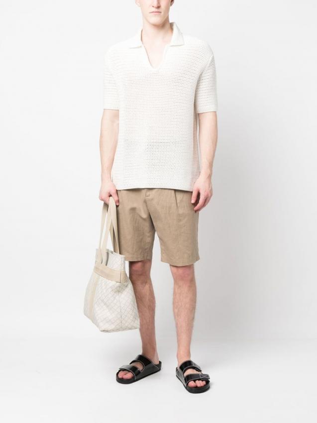 Orlebar Brown - Batten crochet polo shirt