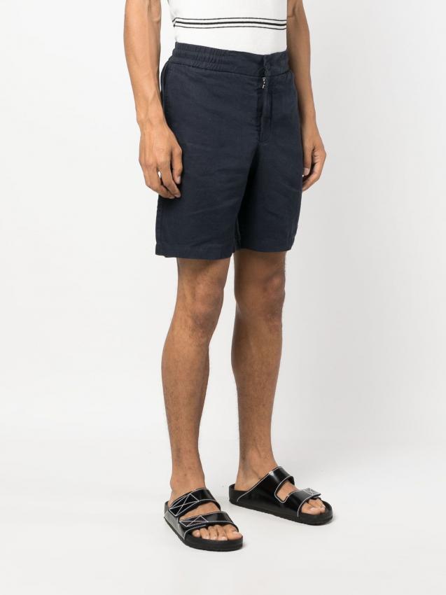 Orlebar Brown - mid-rise linen shorts