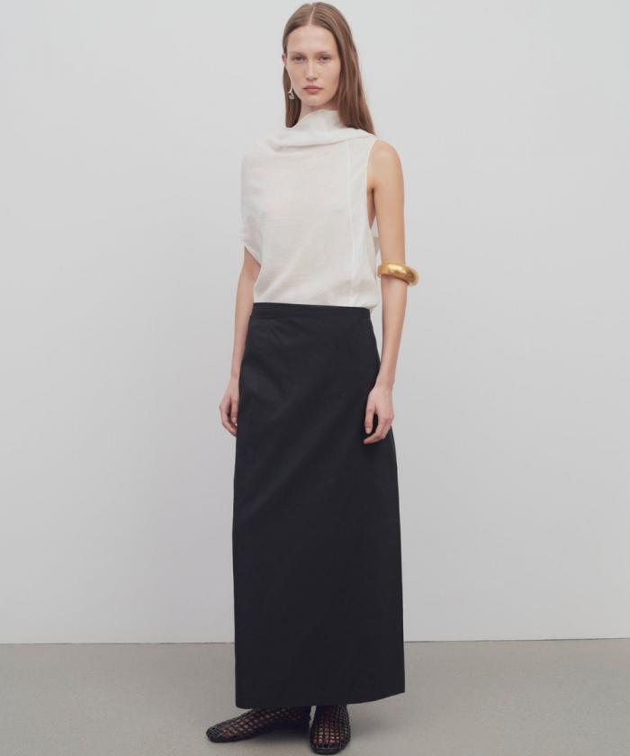 The Row - Voice Skirt in Cotton and Polyester