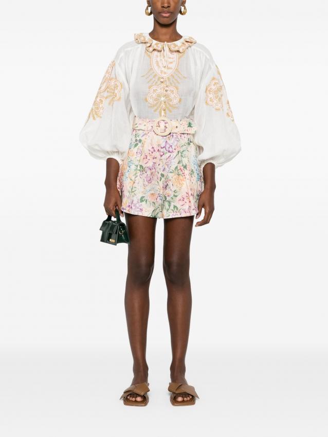 Zimmermann - Waverly-embroidered blouse