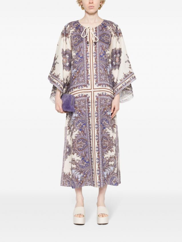 Zimmermann - Ottie linen kaftan dress