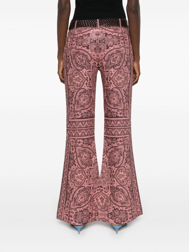 Zimmermann - Ottie paisley-print flared trousers