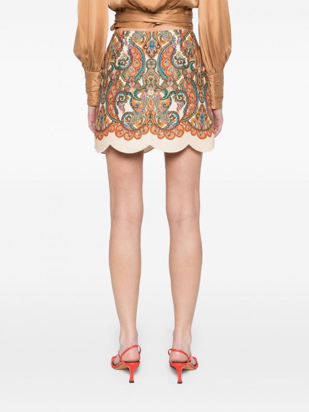 Zimmermann - Ottie Scallop mini skirt