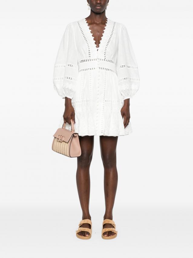 Zimmermann - Pop linen mini dress