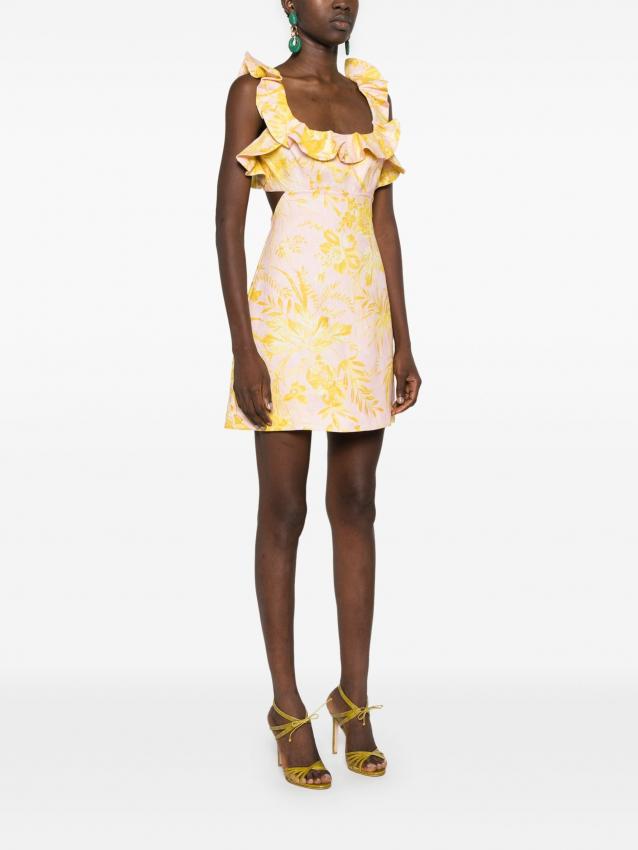 Zimmermann - Golden Ruffle mini dress