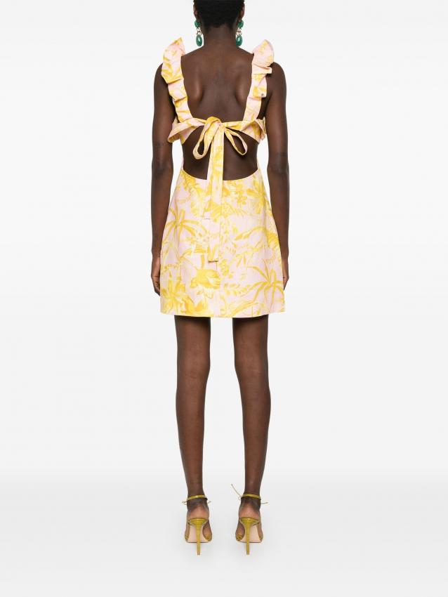 Zimmermann - Golden Ruffle mini dress