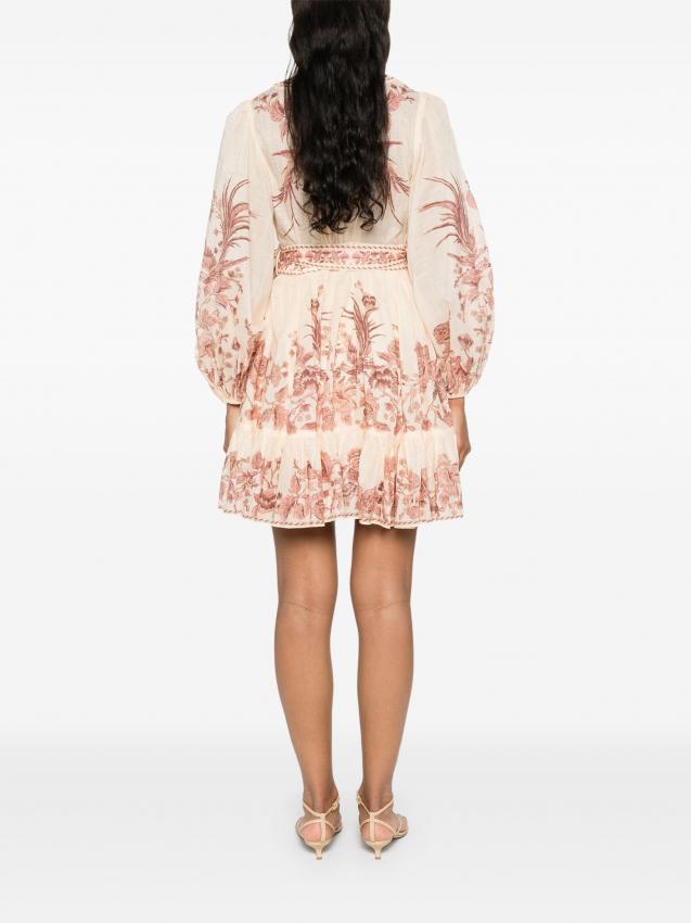 Zimmermann - Waverly wrap mini dress