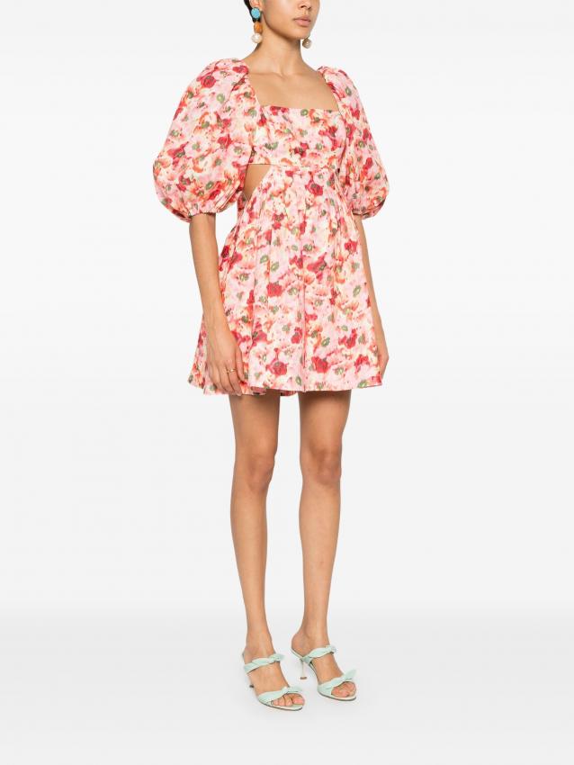 Zimmermann - Lightburst floral-print mini dress