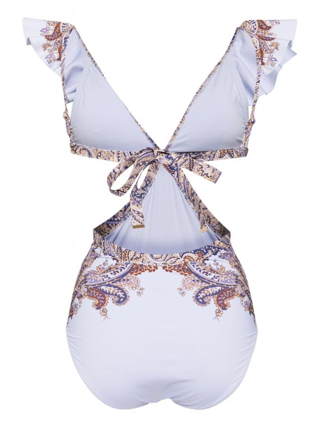 Zimmermann - Ottie ruffled swimsuit