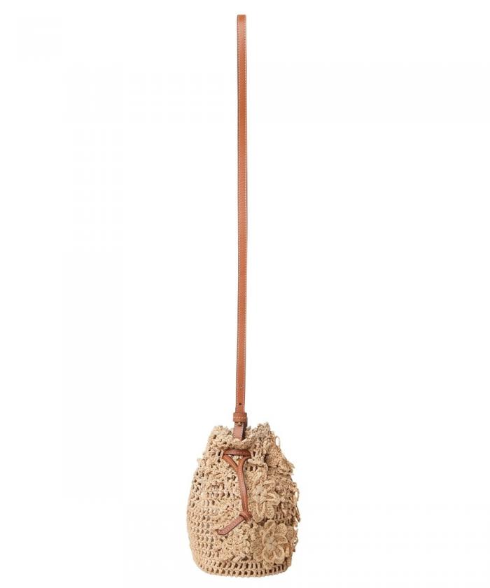 Zimmermann - Floral Raffia Cross Body Bag