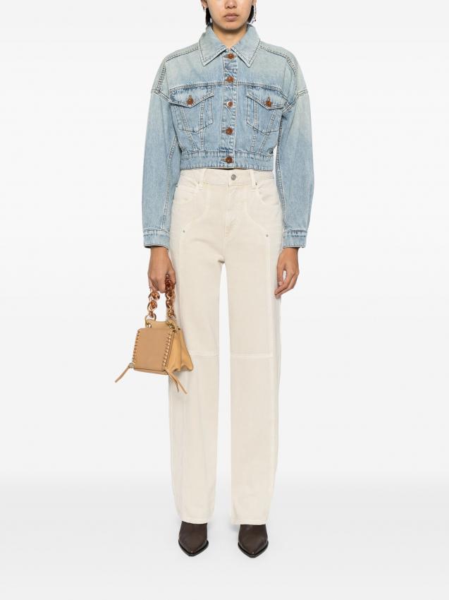 Zimmermann - cropped denim jacket