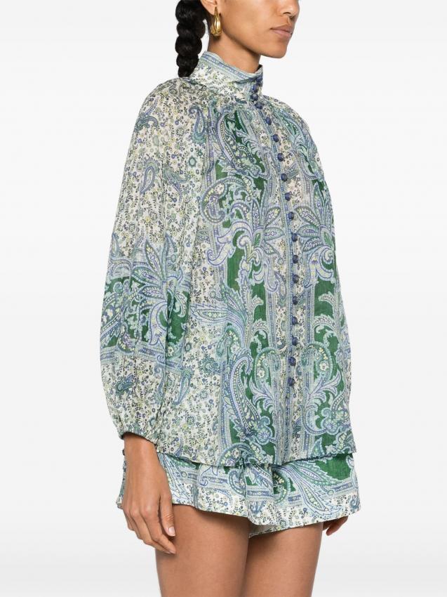 Zimmermann - Ottie paisley-print blouse