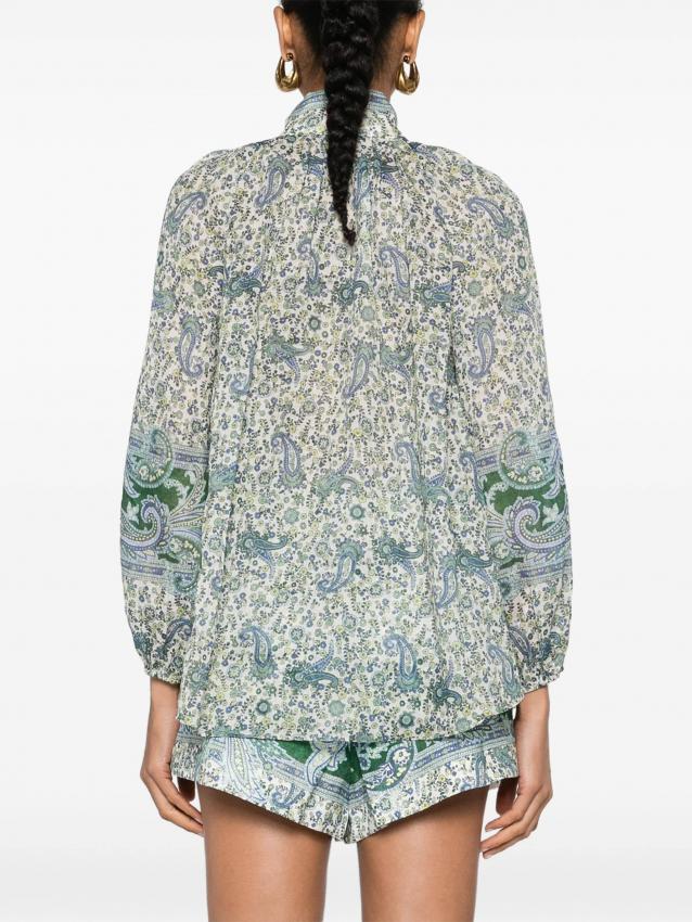 Zimmermann - Ottie paisley-print blouse