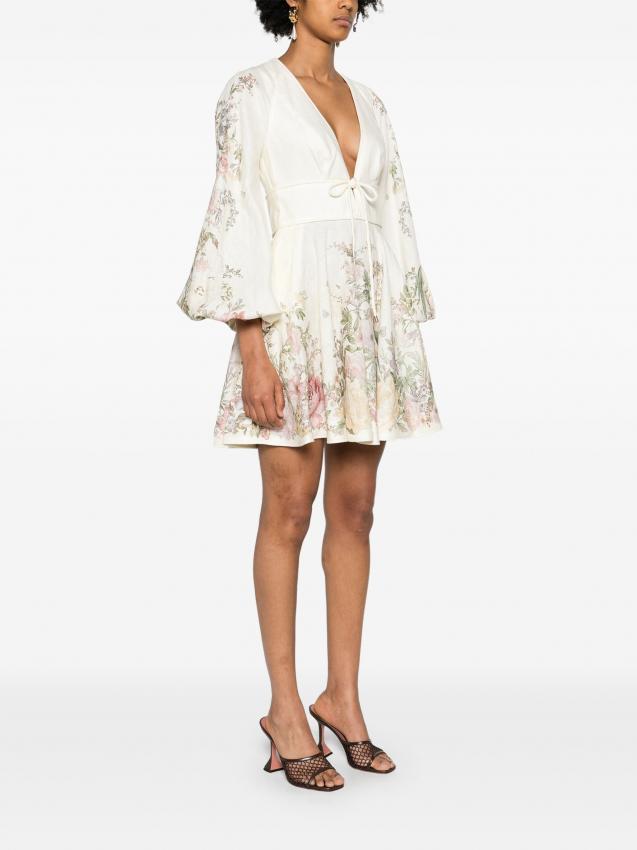 Zimmermann - Waverly linen minidress