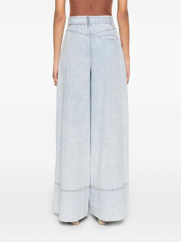 Zimmermann - wide-leg cotton jeans