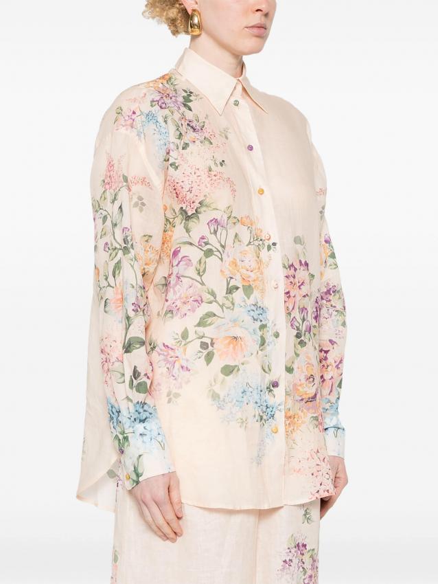 Zimmermann - Halliday floral-print shirt