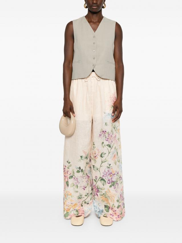 Zimmermann - floral-print trousers