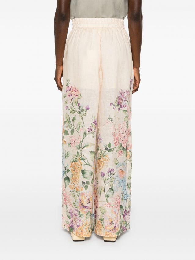 Zimmermann - floral-print trousers