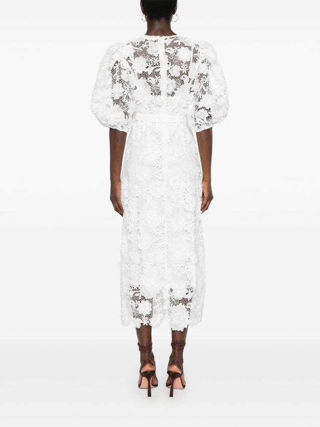 Zimmermann - Halliday Lace Flower midi dress