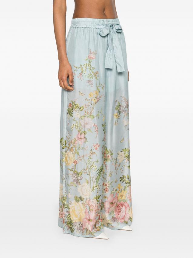 Zimmermann - Waverly high-waist palazzo trousers