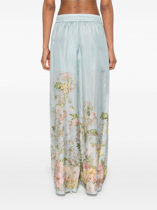 Zimmermann - Waverly high-waist palazzo trousers