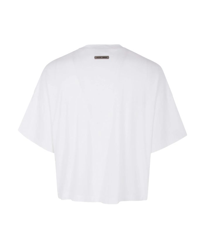 FEAR OF GOD ESSENTIALS - logo-patch T-shirt