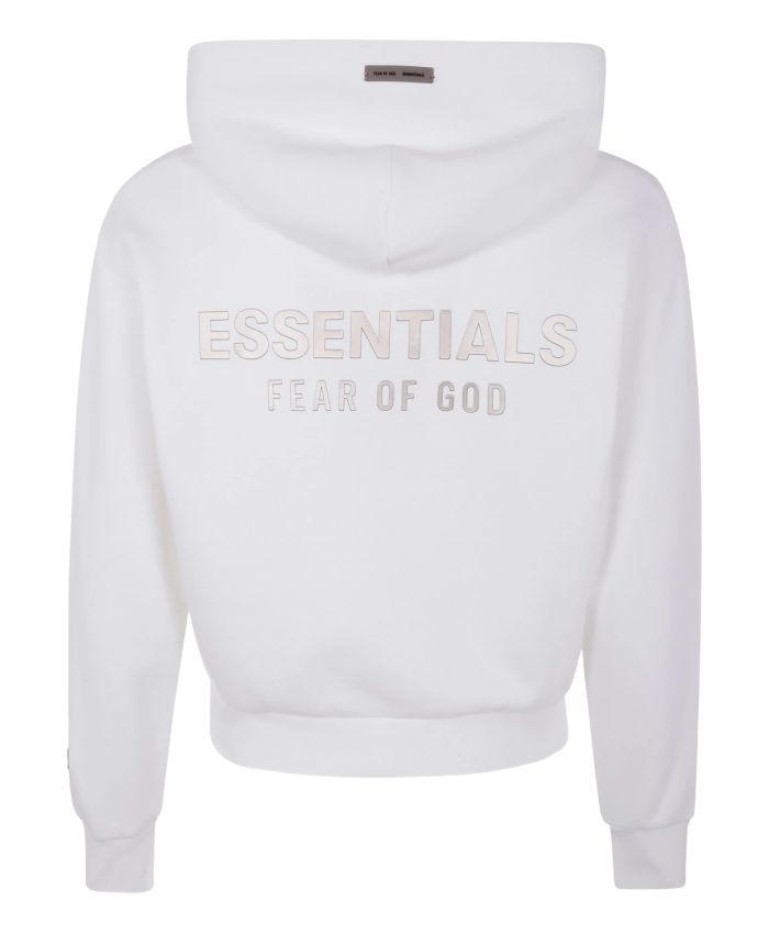 FEAR OF GOD ESSENTIALS - logo-print hoodie