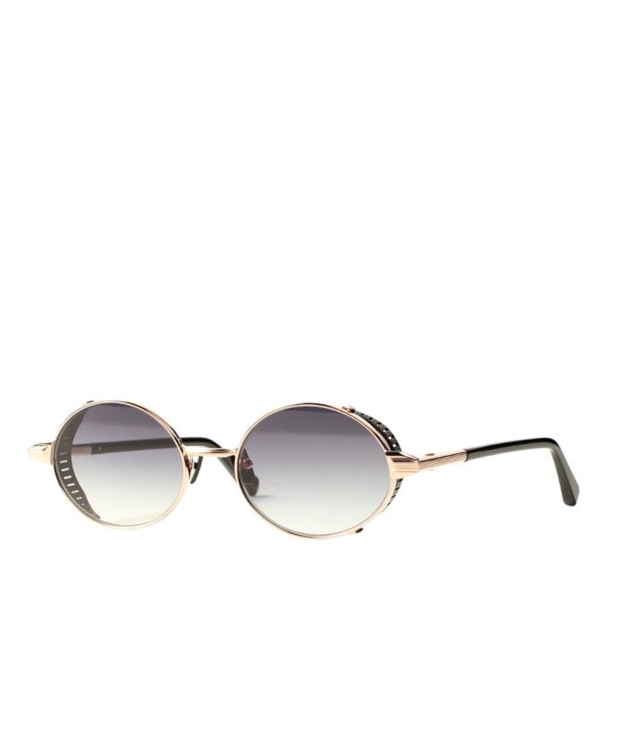 John Dahlia - geometric-frame sunglasses